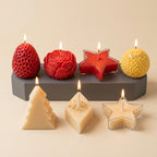 Decorative Candle Set | Mixed Design Candles